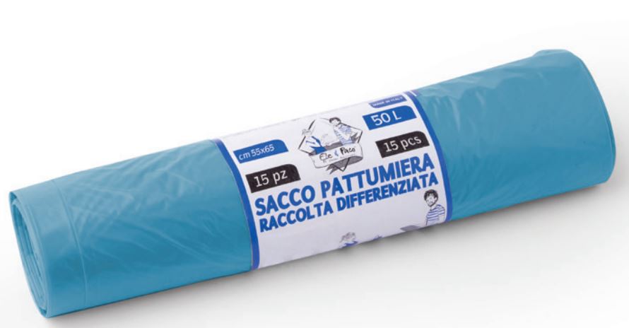 Sacco per pattumiera per raccolta differenziata
