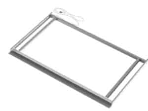 Telaio con gola led per mobile scolapiatti