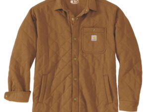 Giacca Uomo Carhartt 107270 Carhartt Brown – Duck Detroit Jacket Relaxed Fit